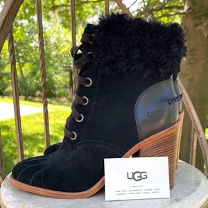 Brand New UGG Jaxton Boots with Shearling Accents New Without Tag